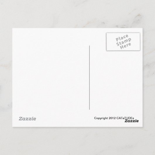 CATaTUDEs Briefkaart (Achterkant)