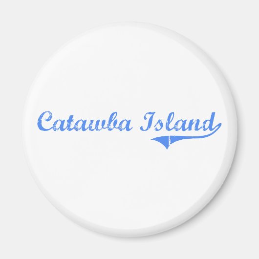 Catawba Island Ohio Classic Design Magneet (Voorkant)