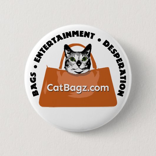 CatBagz.com | Markeringen * Entertainment * Verval Ronde Button 5,7 Cm (Voorkant)