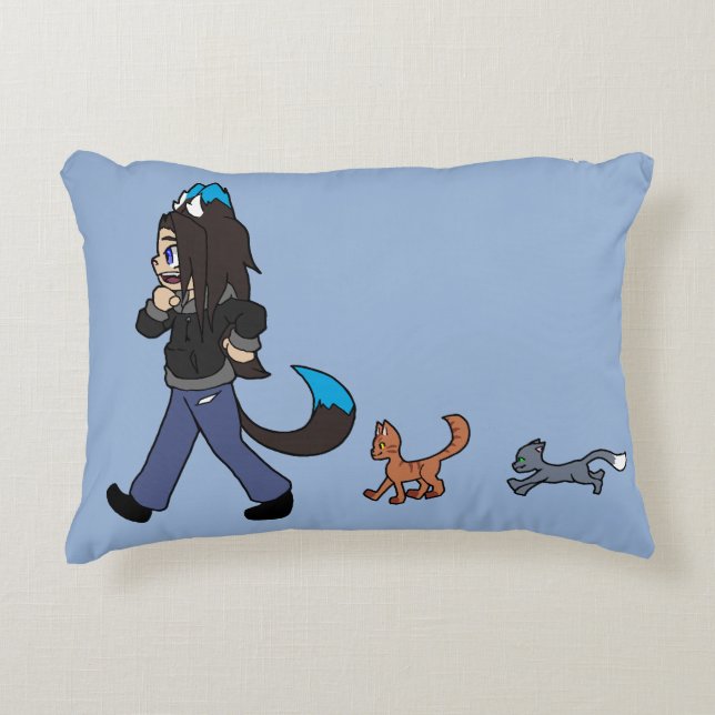 catberry accent kussen (Voorkant)