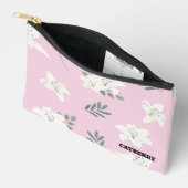 Catberry | Minimalist Floral Pattern Pouch Etui (Open)