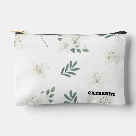 Catberry | Minimalistische bloemmotief tas (Voorkant)