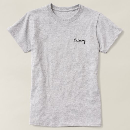 Catberry Simple Style T-Shirt (Design voorkant)