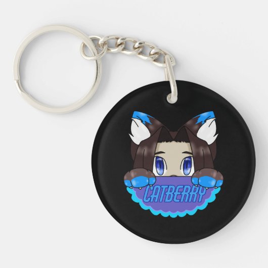 catberry sleutelhanger (Voorkant)