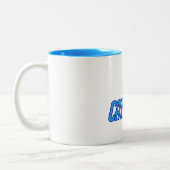 catberry tweekleurige koffiemok (Links)