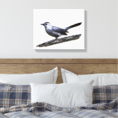 Catbird Canvas Afdruk (Insitu (Slaapkamer))