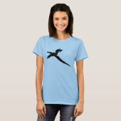 Catbird op een stok t-shirt (Voorkant volledig)