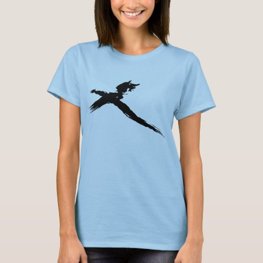 Catbird op een stok t-shirt (Voorkant)