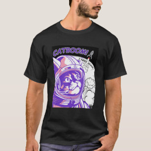 CATBOOM Ik heb ruimte nodig Astronaut Kat In Ruim T-shirt