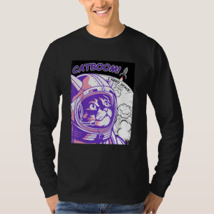CATBOOM Ik heb ruimte nodig Astronaut Kat In Ruim T-shirt