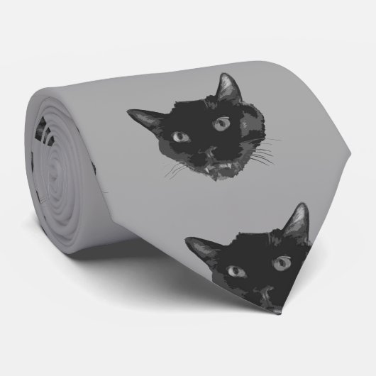 Catbus-stropdas - alles over druk stropdas (Opgerold)