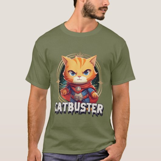 catbuster t-shirt (Voorkant)