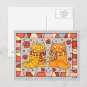 catcard briefkaart (Voorkant / Achterkant)