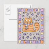 catcard briefkaart (Voorkant / Achterkant)