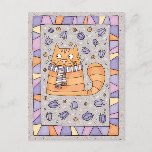catcard briefkaart (Voorkant)