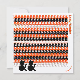 "Catcetera: Spay/Neuter" Sla de vogels op Feestdagenkaart