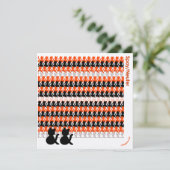 "Catcetera: Spay/Neuter" Sla de vogels op Feestdagenkaart (Staand voorkant)