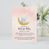 Catch A Star Bunny Elephant Book voor Baby Kaart (Staand voorkant)