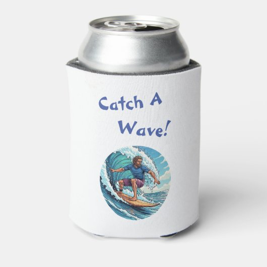 catch-a-wave surfer blikjeskoeler (Blikje Achterkant)