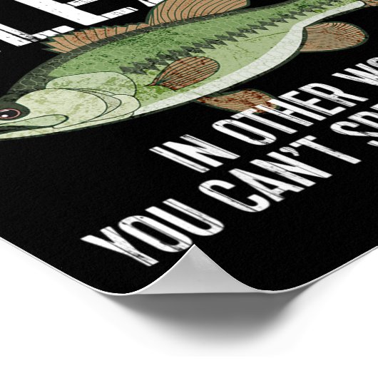 Catch and Release Funny Gevist Poster (Hoek)