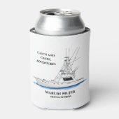 Catch & Cruise Koozie – Destin FL Gevist (Blikje Voorkant)