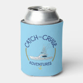 Catch & Cruise Koozie – Destin FL Vissen (Blikje Voorkant)