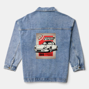 Catch Me If You Can Auto Grafiek Denim Jacket