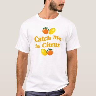 Catch me in Citrus - Lemon design T-shirt