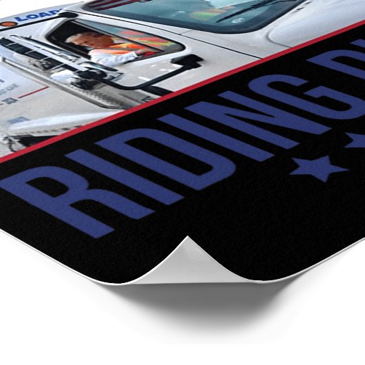 Catch Me Riding Dirty Poster (Hoek)