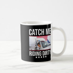 Catch Me Rijden Vuile Trump Garbyge Truck Trump 20 Koffiemok