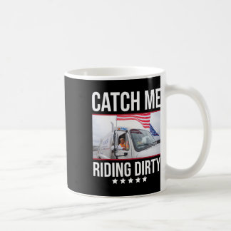Catch Me Rijden Vuile Trump Garbyge Truck Trump 20 Koffiemok