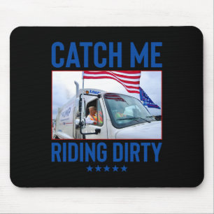 Catch Me Rijden Vuile Vuilnis Stem Trump Truck Tru Muismat