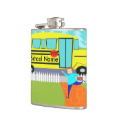  "Catch School Bus"-fles Heupfles (Links)