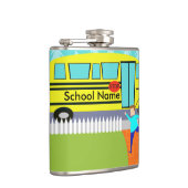  "Catch School Bus"-fles Heupfles (Rechts)
