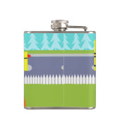  "Catch School Bus"-fles Heupfles (Achterkant)