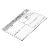 Catch that Plot Bunny Notepad Notitieblok (Schuin)