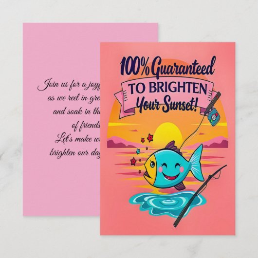 Catch the Fun Kaart (Voorkant / Achterkant)