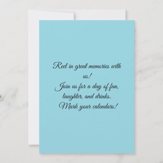 Catch the Fun, Save the Date! Kaart (Achterkant)