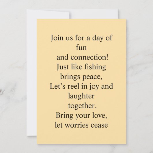 Catch the Joy Kaart (Achterkant)