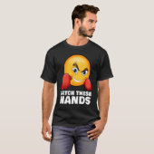 Catch These Hands  Gym Meme Boxing Fitness Workout T-shirt (Voorkant volledig)