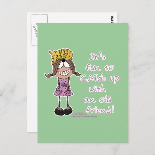 CATch-up Briefkaart (Voorkant / Achterkant)