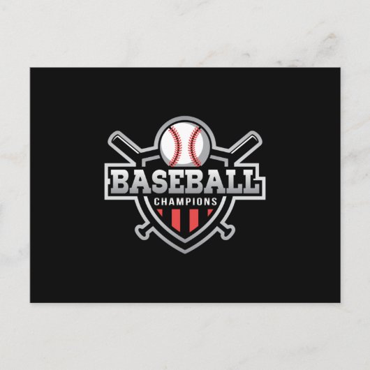 Catcher Baseball Bat Sport Pitcher Grappig cadeau Briefkaart (Voorkant)