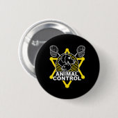 Catcher Cats Dogs Funny Ronde Button 5,7 Cm (Voorkant /achterkant)