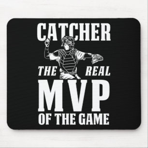 Catcher De Echte MVP Van Het Spelgeschenk Muismat