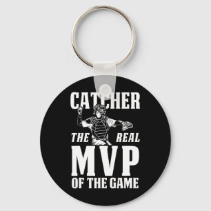 Catcher De Echte MVP Van Het Spelgeschenk Sleutelhanger