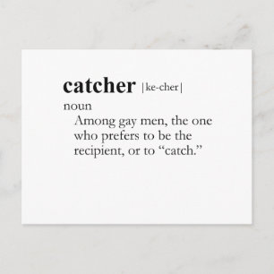 CATCHER (definitie) Briefkaart