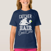 Catcher Hair maakt het niet uit dat Cute Girls Sof T-shirt (Voorkant)