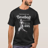 Catcher Honkbal Sport Pitcher Bat Grappig cadeau T-shirt (Voorkant)