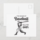 Catcher Honkbal Sport Pitcher Grappig geschenk ide Briefkaart (Voorkant / Achterkant)