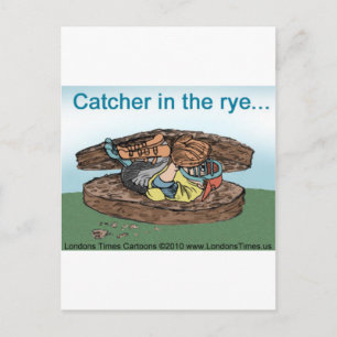 Catcher In Roggebrood Grappige T-shirts Mokken Kaa Briefkaart
